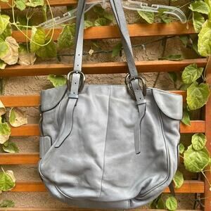Francesco Biasia leather purse blue